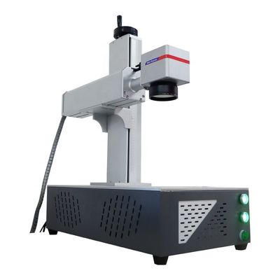 Qualität  Laser Marking 20W 30W 50W Desktop Fiber Laser Marking Machine For Metal And Nonmetal usine